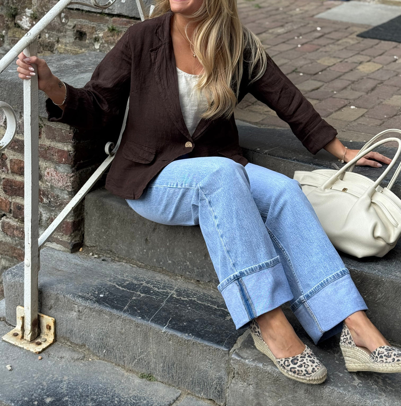 Dronning Jeans - Blå